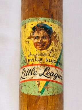 Vintage Babe Ruth Louisville Slugger Little League Baseball Bat 1950s Youth
